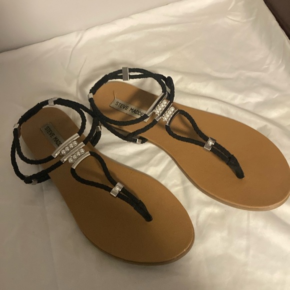 Steve Madden Sandals size 9 gently worn good condition - Picture 3 of 5
